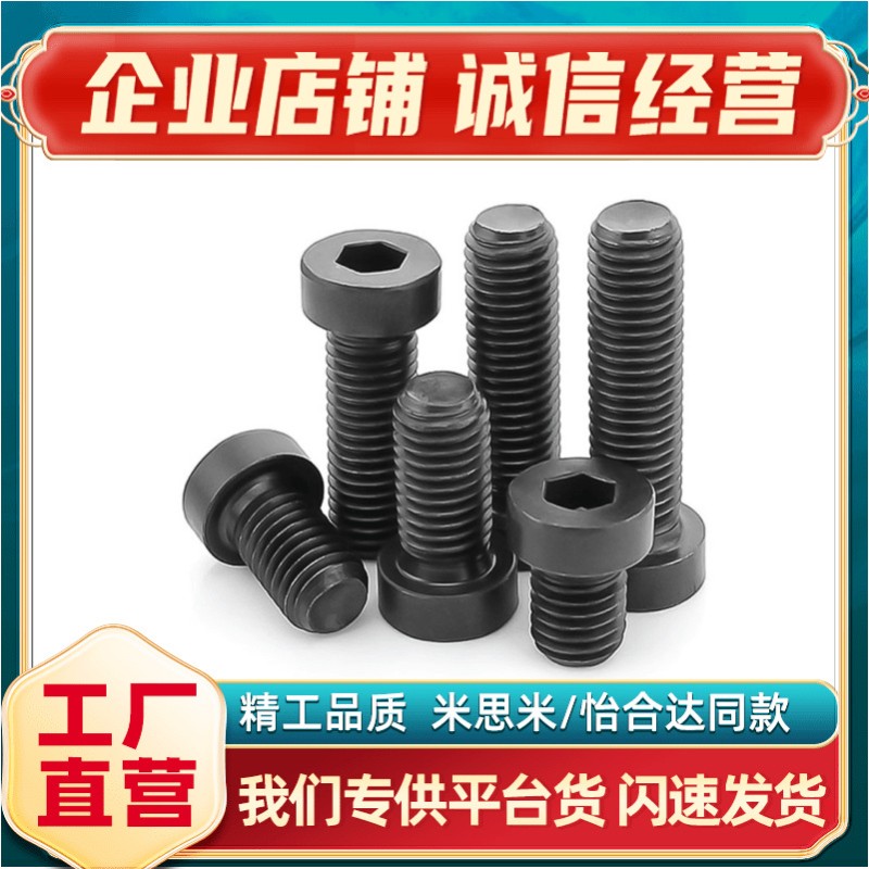 SBB3/4/5/6-5/6/8/10/12/16/20/25直销粗牙碳钢内六角型小径螺栓
