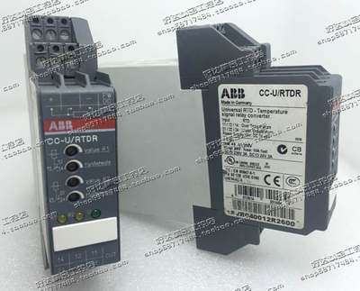 原装正品 ABB 信号转换器 CC-U/RTDR 24-48VDC 现货 质保一年