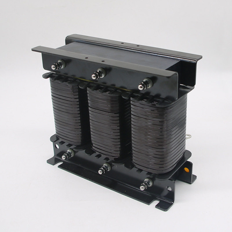 三相串联电抗器 变频器用45/55/75kw多功率输入补偿电抗器电容器