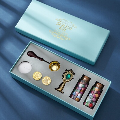 工厂直供sealing wax 创意复古火漆印章全套批发礼品封口蜡粒