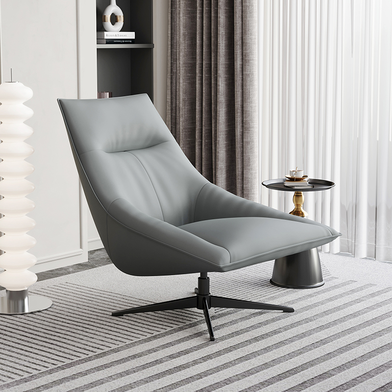 休闲椅单椅天禧派头层牛皮