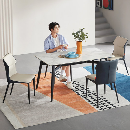 天禧派小户型岩板餐桌