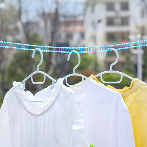 加粗防风晾晒绳子居家室内户外旅行防风晾被子绳防风防滑绳家用