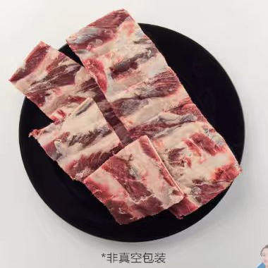 乌拉圭8厂进口带骨牛肋排批发