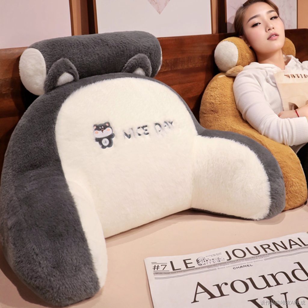 言小白床头软包靠背靠垫靠背