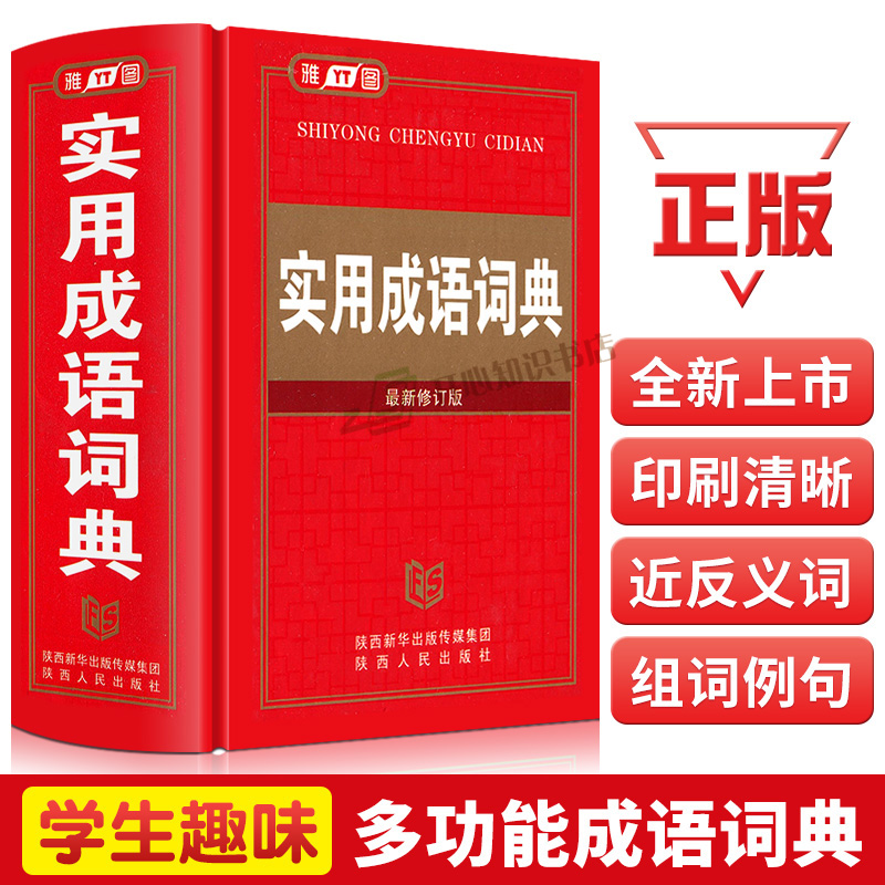 雅图全新实用成语词典 初中高中大学字辞典多功能工具书