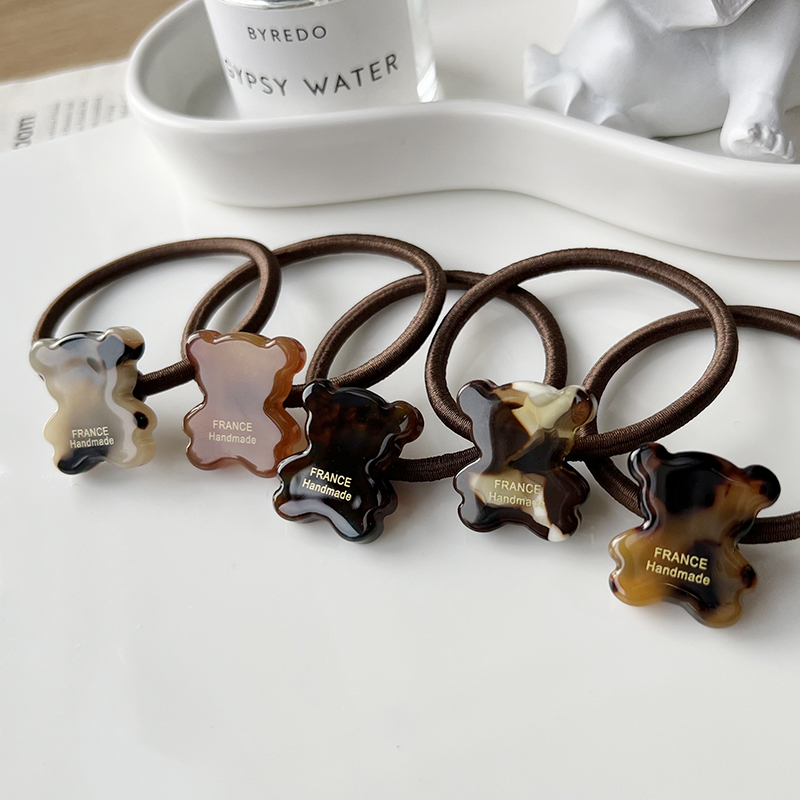 马尾发圈头绳皮筋醋酸日韩