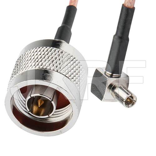 JXRF同轴射频转接线N公转TS9弯式连接器射频转接线连接线跳线馈线