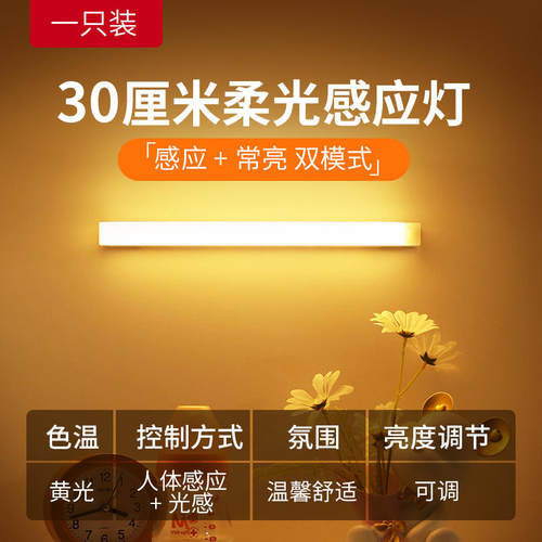 金斗智能夜用简易免布线LED灯条