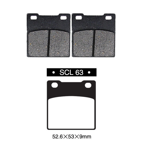 摩托车踏板配件FA63FA161刹车片