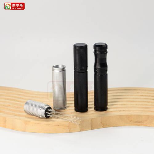跨境咖啡布粉针搅拌松粉针不锈钢针式散粉器布粉针结块打散器