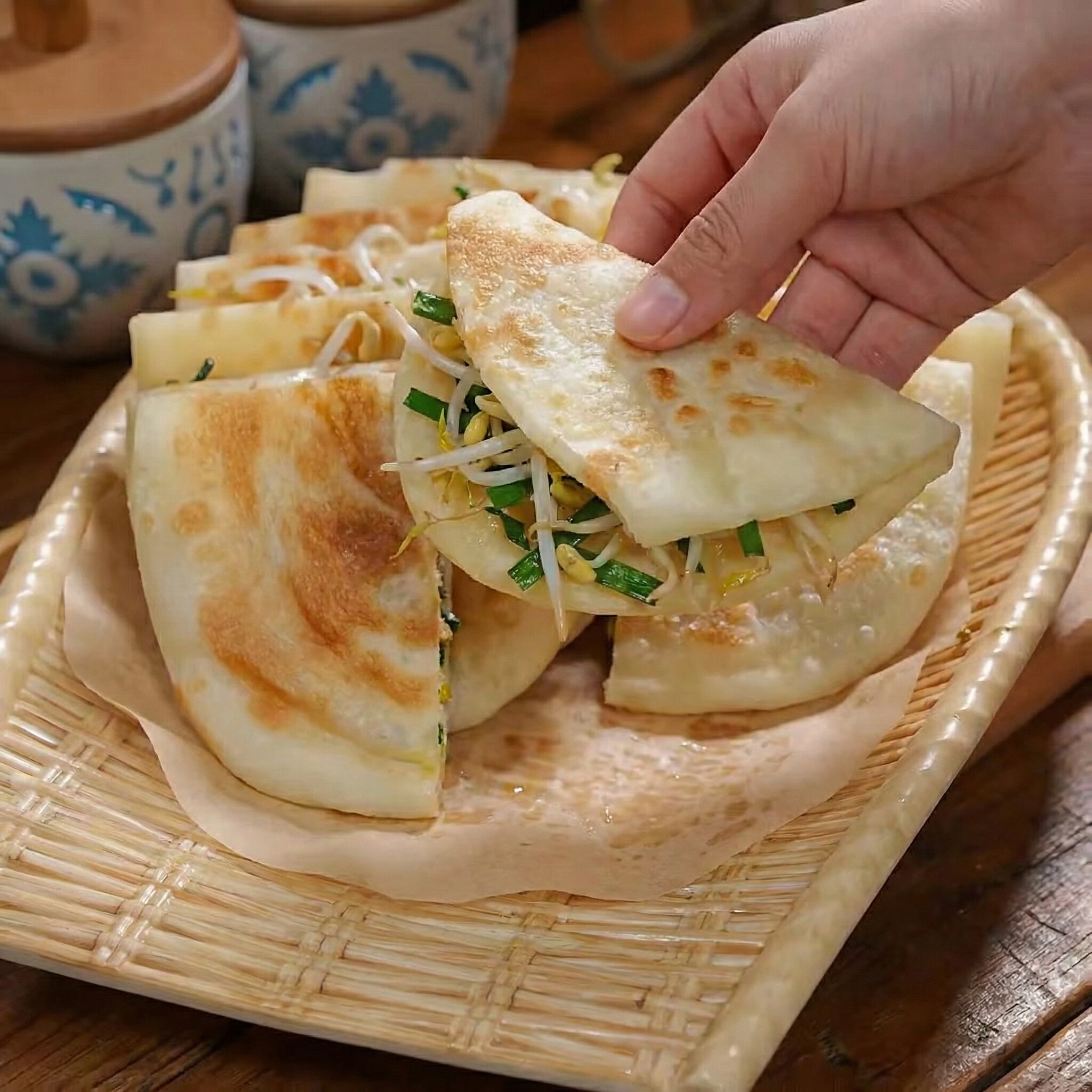 【厂家直发】口袋馍馒头饼胚烧饼空心面食早餐主食速食半成品袋装