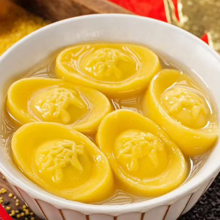 【新鲜直达】元宝汤圆营养大黄米小圆子手工黑芝麻夹心速冻半成品