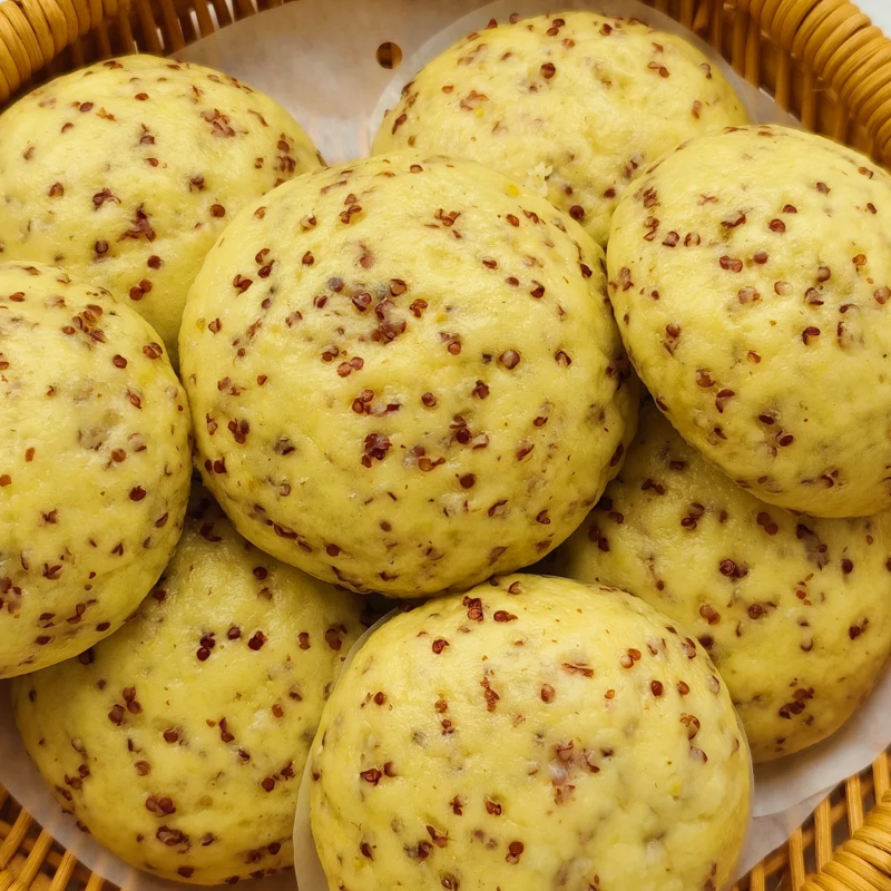 藜麦馒头减荞麦脂无添糖粗粮主食