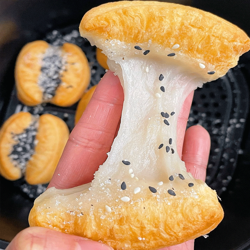 【真材实料】油条麻糍