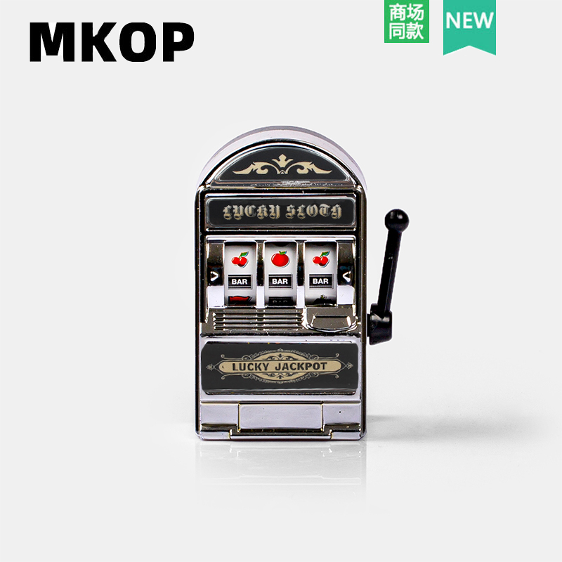 Mkop洞洞鞋配饰可转动摇奖机鞋花