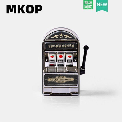 Mkop洞洞鞋配饰可转动摇奖机鞋花