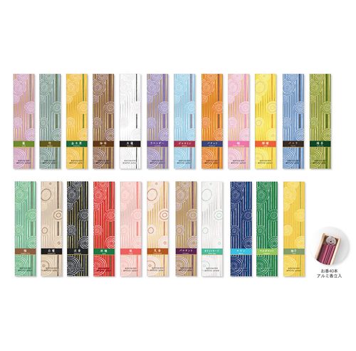 日本香彩堂百乐香23味线香安神