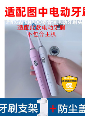 怡牌适配GALENPOO嘉霖浦电动牙刷头GLP-102专用替换成人软毛YS001