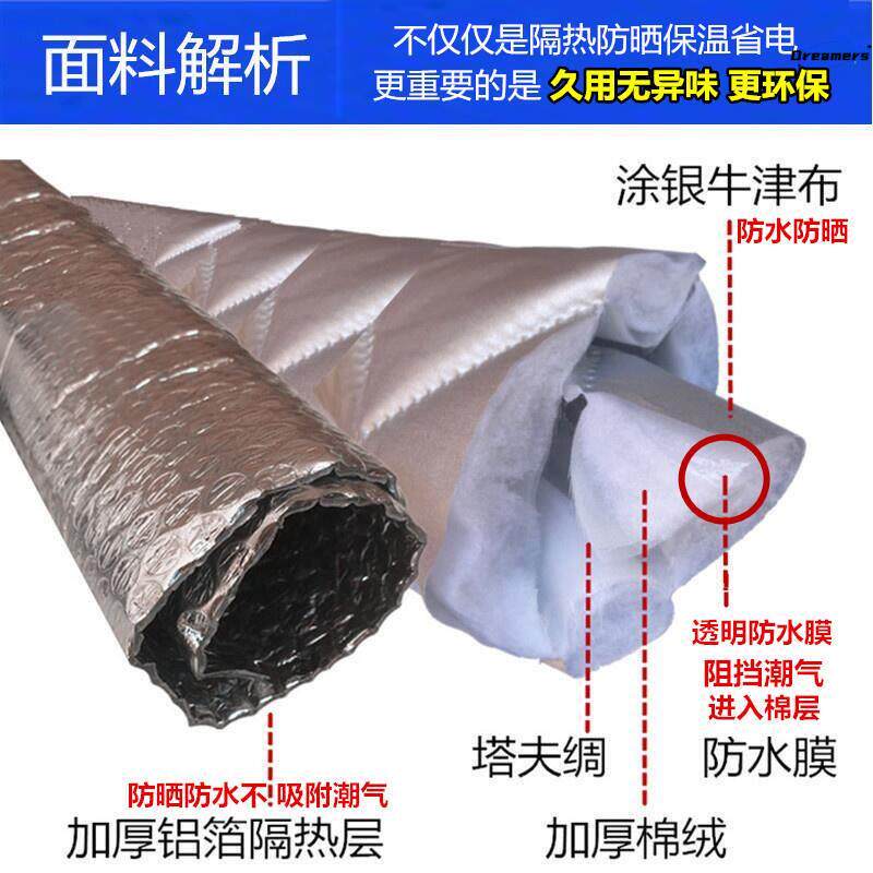 保温省电防尘冰箱被盖布隔热遮阳冷柜盖车超大超市展示柜防晒厂家