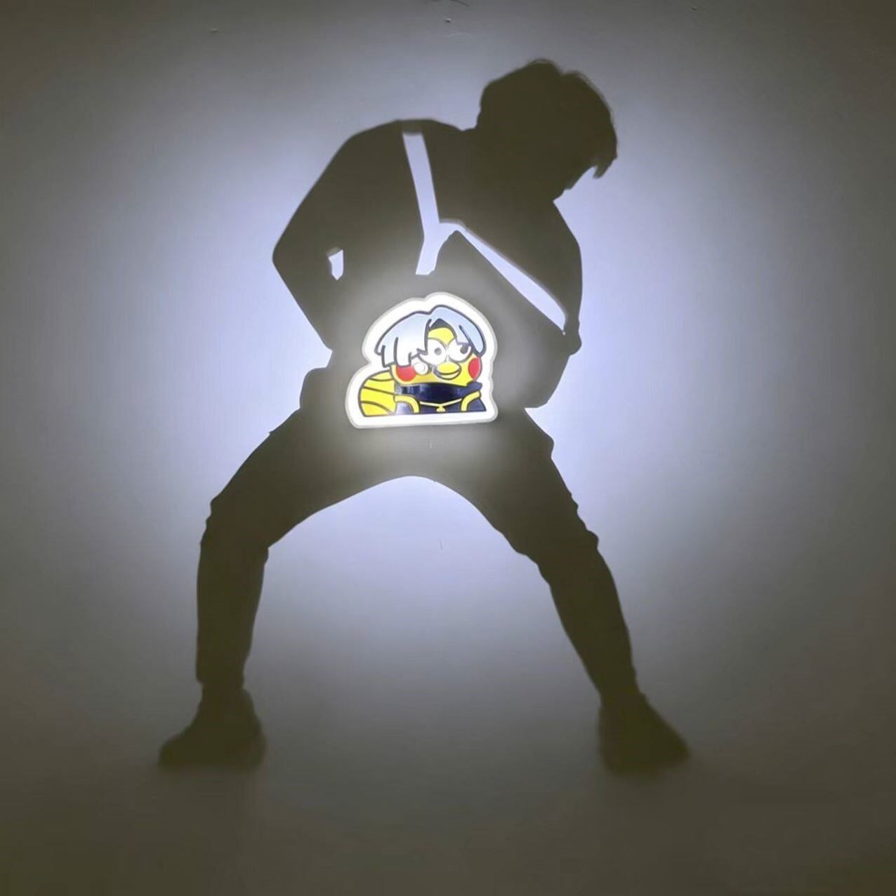 蔡徐坤明星周边光影投影小夜灯
