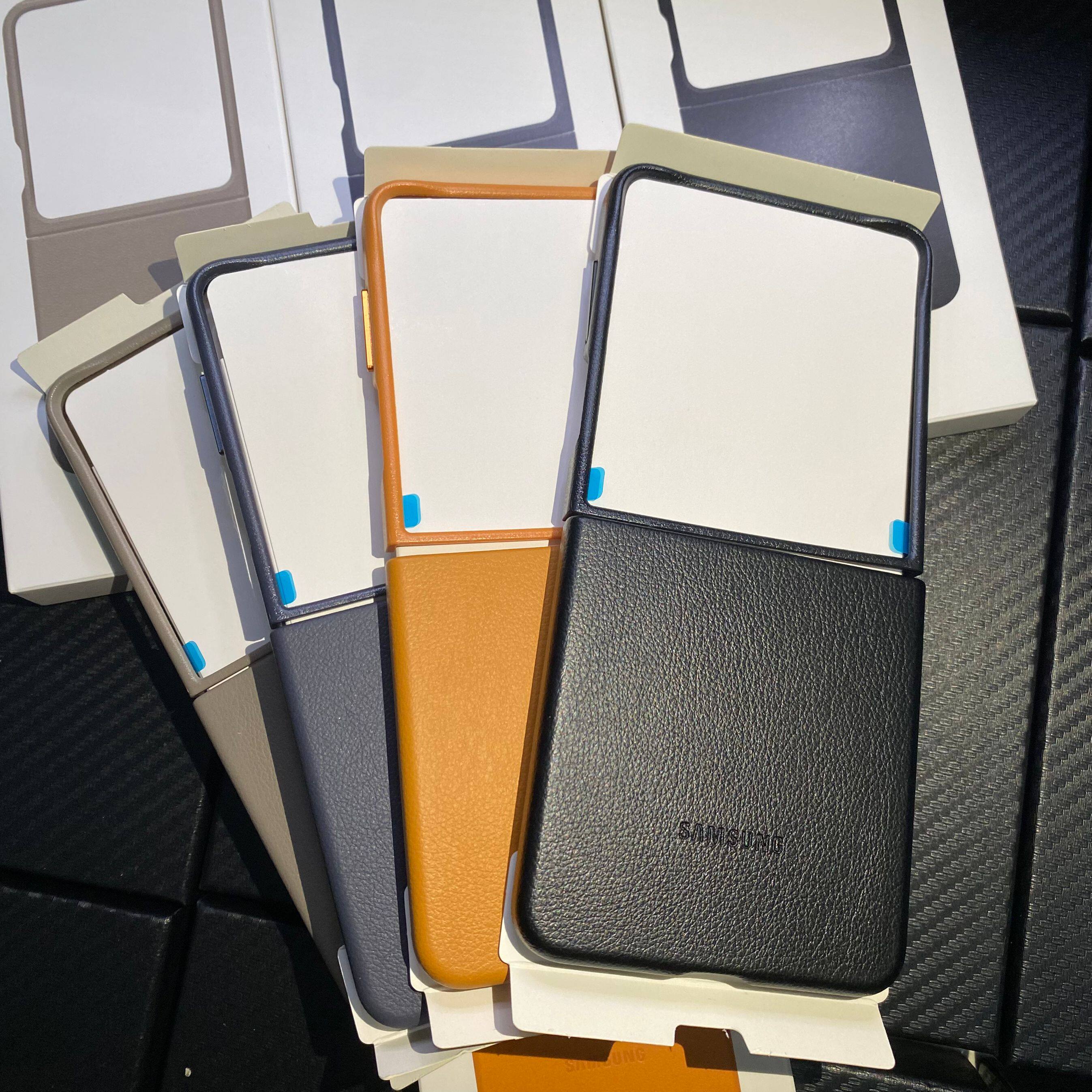 适用于三星ZFlip7手机壳Z Flip7折叠屏保护套生态皮革magsafe磁吸充电保护壳zflip7全包防摔商务男女简约外壳