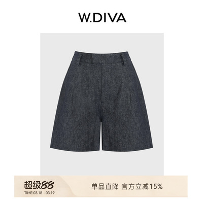 时尚品质百搭短裤牛仔裤女