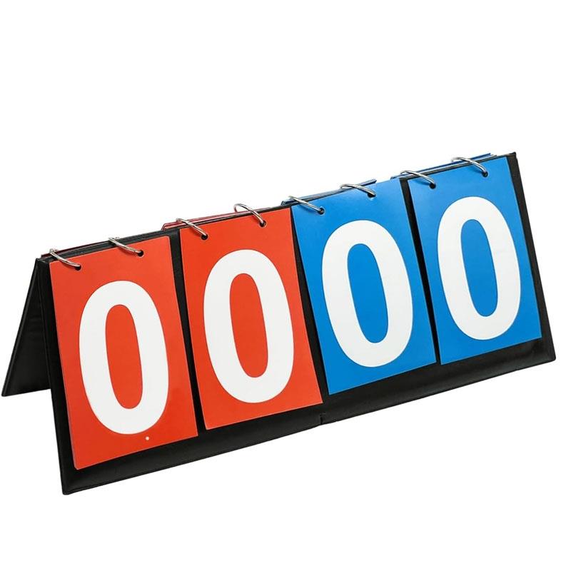 Flipper score board Table Top Scoreboard for Sports 4-Digit