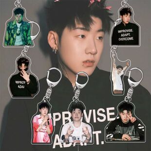 capper张砚拙钥匙扣挂件书包吊坠挂饰抖音同款亚克力创意生日礼品