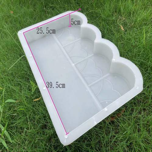 花园栏栅路边石仿古花池围栏庭院花边路沿石花坛侧石水泥塑料模具