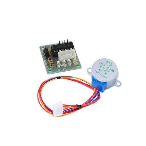 5V减速步进电机+ULN2003驱动板 5线4相 28BYJ48兼容Arduino创客