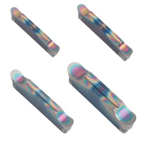 圆弧切刀片圆头切槽刀片MRGN200/300/400/500高硬加工钢件不锈钢
