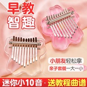 ZANI卡林巴拇指琴儿童迷你小10音手指琴正品 初学者亲子启蒙乐器