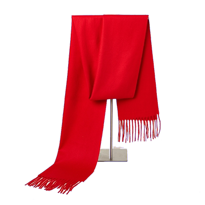 马年红围巾年会聚会围脖印logo