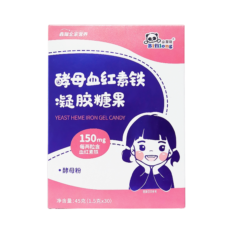 酵母血红素铁必慧龙富含铁