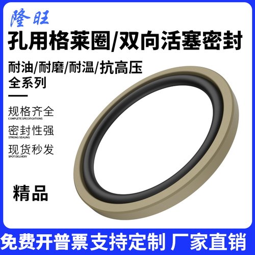 双向液压油缸双向活塞组合格莱圈