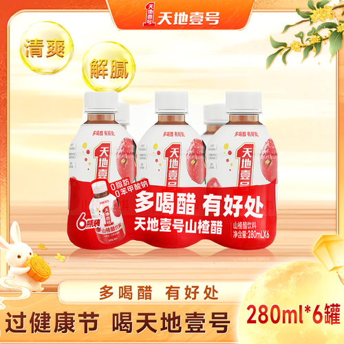 0脂肪小规格山楂醋饮品天地壹号