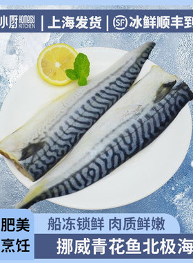 宅鲜小厨挪威青花鱼鱼油丰富