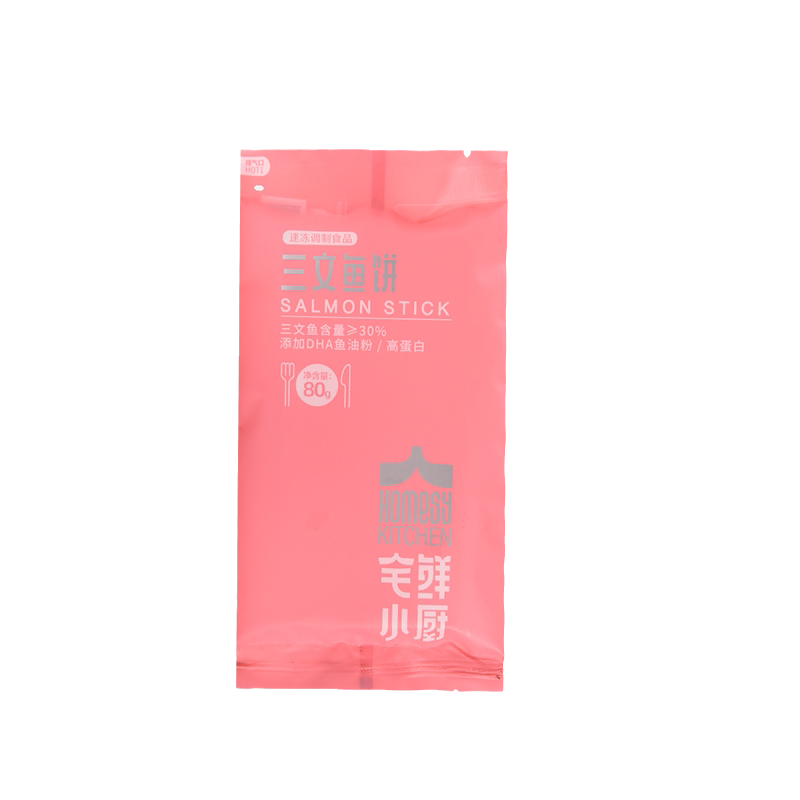 宅鲜小厨三文鱼虾饼虾排营养低脂