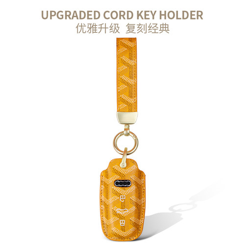 奥迪A6L钥匙套A4L Q5L新款A3 Q4etron扣Q7 A8 RS5高档Q8 Q6壳女男