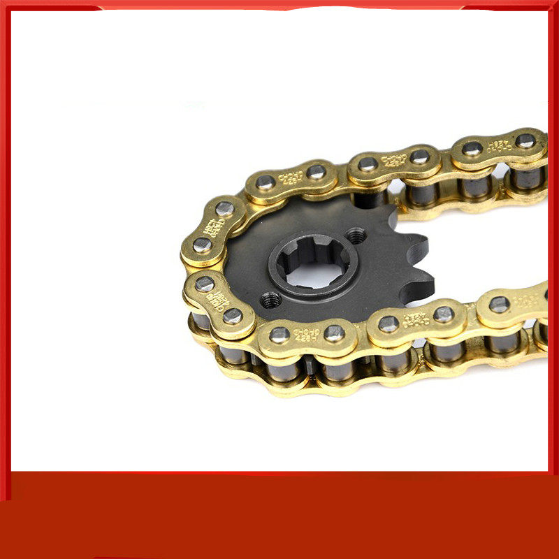 征和 428H/520H 金色加强加厚125/150摩托车链条越野非油封链条