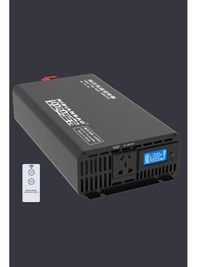 纯正弦波逆变器12V24V48V60V72V转AC220V大功率3000W智能转换器噐