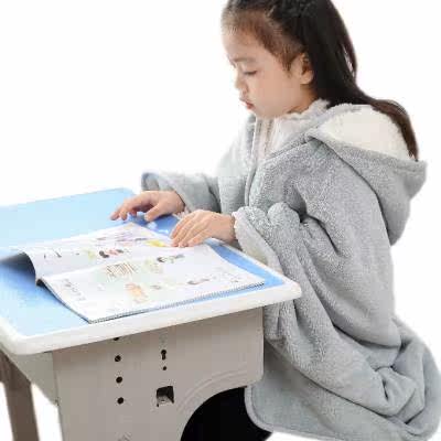 午睡毯学生毯子加厚冬季毛毯单人儿童小毯子盖腿教室午休防静电i.