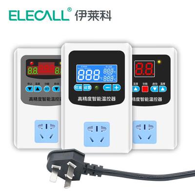 伊晶莱科锅炉鱼缸地暖液三显WL-J2015+防水L头智能温控器