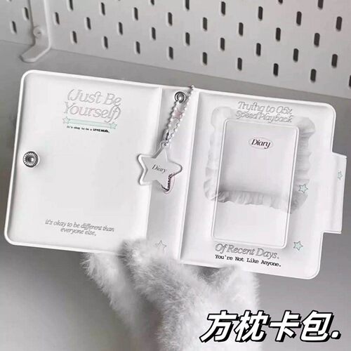 ins风无属性3寸拍立得小卡收纳韩系少女心爱豆追星一宫格卡册展示