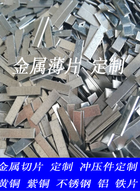 镀锌铁片 长方形小铁 片 连接片铝片薄 紫铜 黄铜片定制打孔折弯