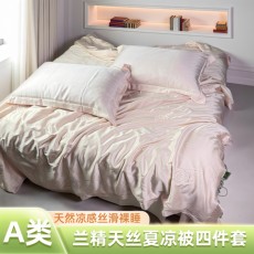 断码特价100支天丝夏凉被四件套