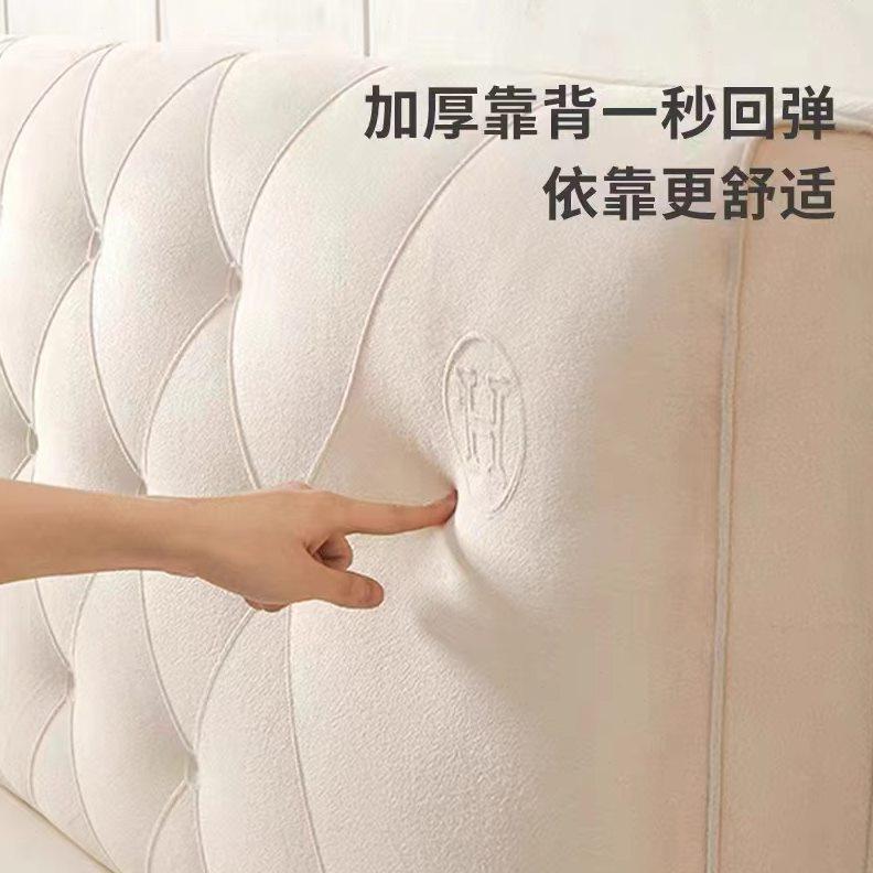 软包床头靠垫2023新款大靠背床头套加厚儿童婴儿防撞榻榻米靠枕头