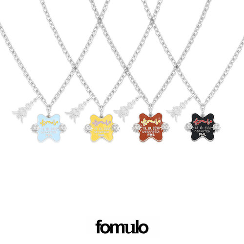 fomulo上海系列印章项链男女中性