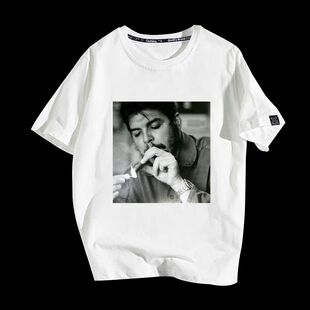 祺古巴红色革命英雄抽烟切格瓦拉短袖T恤创意个性纯棉个性潮牌t恤